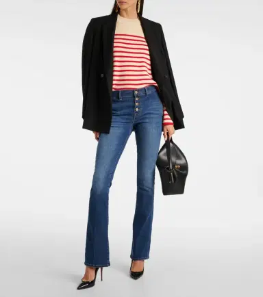 7 For All Mankind Bootcut high-rise bootcut jeans | Thumbnail 7 7 For All Mankind Bootcut high-rise bootcut jeans | Thumbnail 7