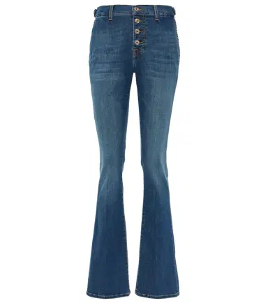 7 For All Mankind Bootcut high-rise bootcut jeans | Thumbnail 1 7 For All Mankind Bootcut high-rise bootcut jeans | Thumbnail 1