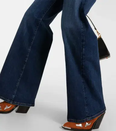 7 For All Mankind Lotta Rebel high-rise wide-leg jeans | Thumbnail 6 7 For All Mankind Lotta Rebel high-rise wide-leg jeans | Thumbnail 6