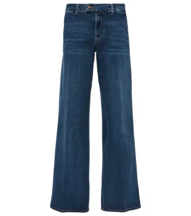 7 For All Mankind Lotta Rebel high-rise wide-leg jeans | Thumbnail 1 7 For All Mankind Lotta Rebel high-rise wide-leg jeans | Thumbnail 1