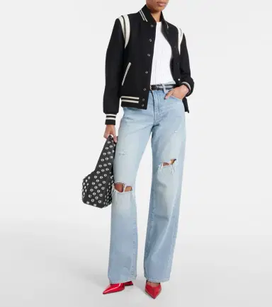 7 For All Mankind Tess high-rise straight-leg jeans | Thumbnail 6 7 For All Mankind Tess high-rise straight-leg jeans | Thumbnail 6