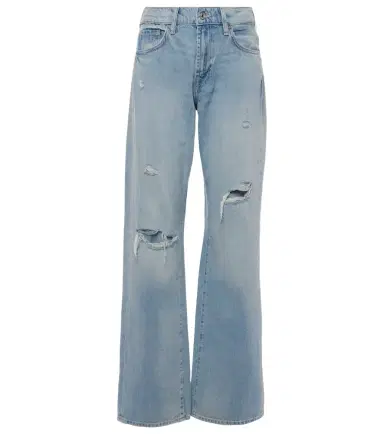 7 For All Mankind Tess high-rise straight-leg jeans | Thumbnail 1 7 For All Mankind Tess high-rise straight-leg jeans | Thumbnail 1