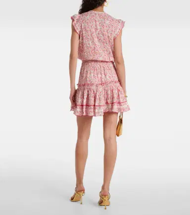 Poupette St Barth Anais floral minidress | Thumbnail 3 Poupette St Barth Anais floral minidress | Thumbnail 3