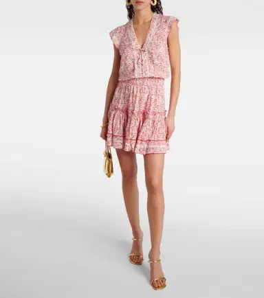 Poupette St Barth Anais floral minidress | Thumbnail 5 Poupette St Barth Anais floral minidress | Thumbnail 5