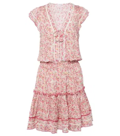 Poupette St Barth Anais floral minidress | Thumbnail 1 Poupette St Barth Anais floral minidress | Thumbnail 1
