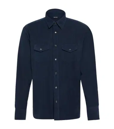 Tom Ford Cotton corduroy Western shirt | Thumbnail 1 Tom Ford Cotton corduroy Western shirt | Thumbnail 1