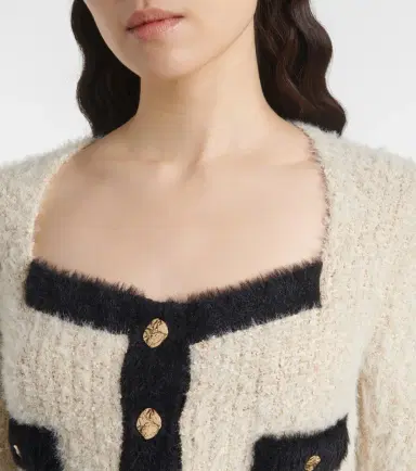 Nina Ricci Lamé cardigan | Thumbnail 4 Nina Ricci Lamé cardigan | Thumbnail 4