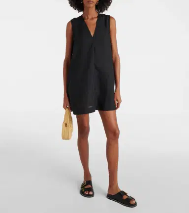 Asceno Derya linen minidress | Thumbnail 2 Asceno Derya linen minidress | Thumbnail 2
