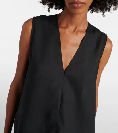Asceno Derya linen minidress | Thumbnail 3 Asceno Derya linen minidress | Thumbnail 3