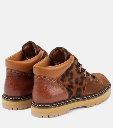 See By Chloé See By Chloé Eileen leopard-print suede lace-up boots | Thumbnail 4 See By Chloé See By Chloé Eileen leopard-print suede lace-up boots | Thumbnail 4
