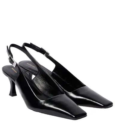 Proenza Schouler 65 leather slingback pumps | Thumbnail 1 Proenza Schouler 65 leather slingback pumps | Thumbnail 1