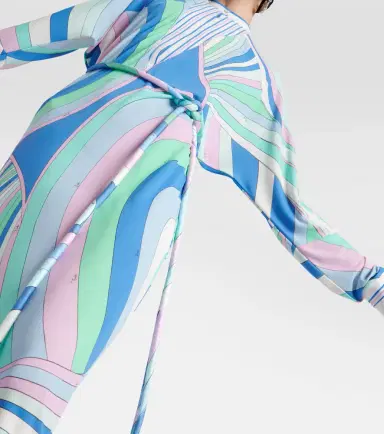 Pucci Layered belted printed tunic | Thumbnail 2 Pucci Layered belted printed tunic | Thumbnail 2