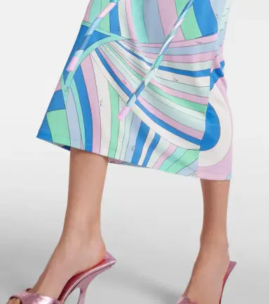 Pucci Layered belted printed tunic | Thumbnail 4 Pucci Layered belted printed tunic | Thumbnail 4