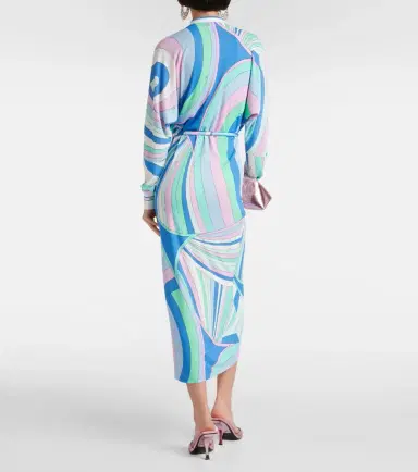 Pucci Layered belted printed tunic | Thumbnail 5 Pucci Layered belted printed tunic | Thumbnail 5