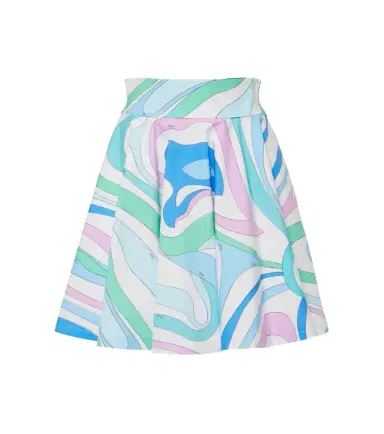 Pucci Marmo cotton poplin miniskirt | Thumbnail 1 Pucci Marmo cotton poplin miniskirt | Thumbnail 1