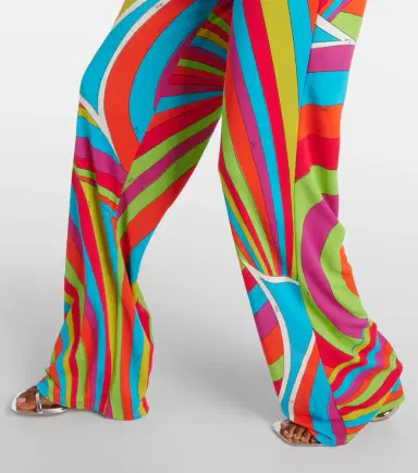 Pucci Iride printed straight pants | Thumbnail 2 Pucci Iride printed straight pants | Thumbnail 2