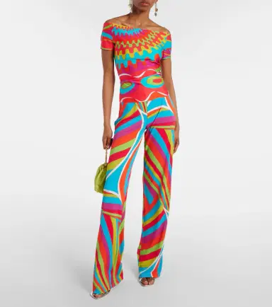 Pucci Iride printed straight pants | Thumbnail 3 Pucci Iride printed straight pants | Thumbnail 3