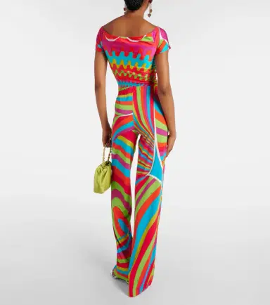 Pucci Iride printed straight pants | Thumbnail 4 Pucci Iride printed straight pants | Thumbnail 4