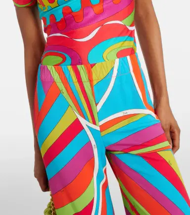 Pucci Iride printed straight pants | Thumbnail 5 Pucci Iride printed straight pants | Thumbnail 5