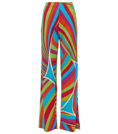 Pucci Iride printed straight pants | Thumbnail 1 Pucci Iride printed straight pants | Thumbnail 1