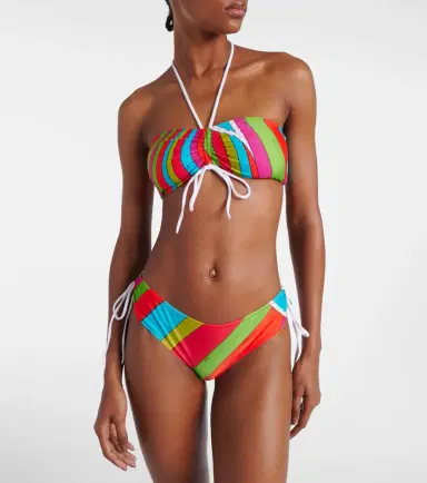 PUCCI Iride printed bandeau bikini top | Thumbnail 3 PUCCI Iride printed bandeau bikini top | Thumbnail 3