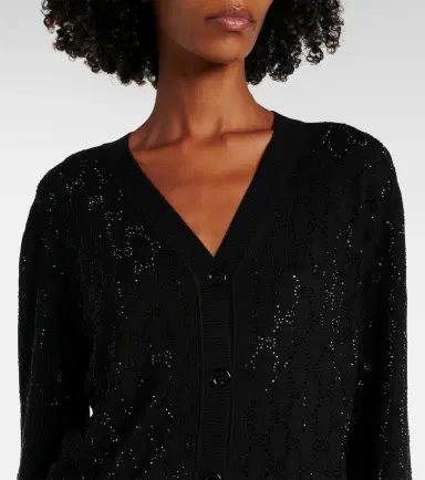 Gucci GG Crystal wool cardigan | Thumbnail 2 Gucci GG Crystal wool cardigan | Thumbnail 2
