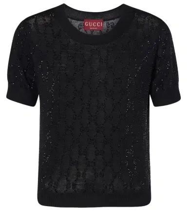 Gucci GG Crystal wool top | Thumbnail 1 Gucci GG Crystal wool top | Thumbnail 1
