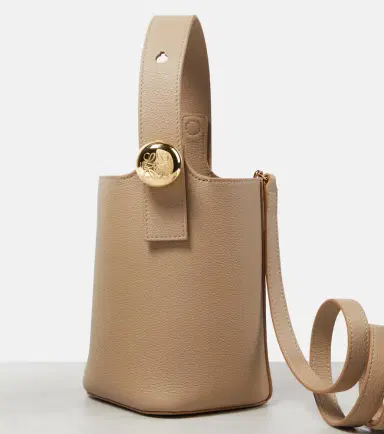 Loewe Pebble Mini leather bucket bag | Thumbnail 3 Loewe Pebble Mini leather bucket bag | Thumbnail 3