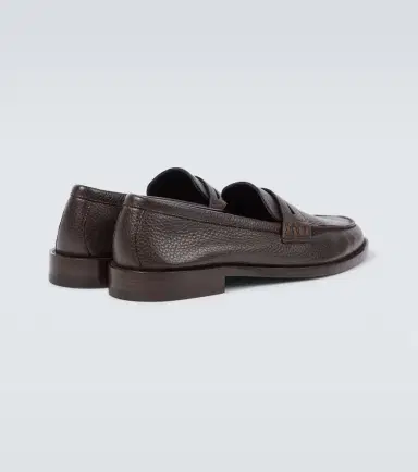 Manolo Blahnik Perry leather penny loafers | Thumbnail 4 Manolo Blahnik Perry leather penny loafers | Thumbnail 4