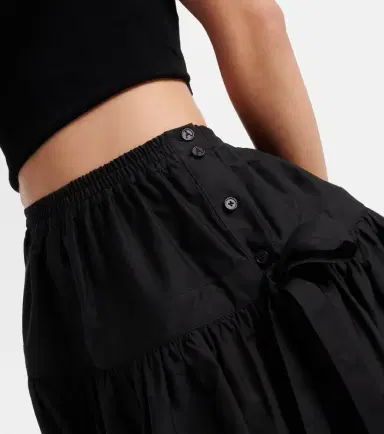 Alaia Alaïa Deesser bow-detail miniskirt | Thumbnail 2 Alaia Alaïa Deesser bow-detail miniskirt | Thumbnail 2