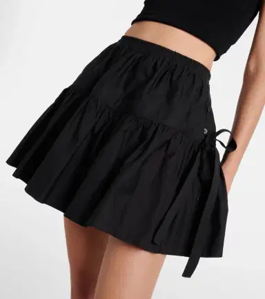 Alaia Alaïa Deesser bow-detail miniskirt | Thumbnail 3 Alaia Alaïa Deesser bow-detail miniskirt | Thumbnail 3