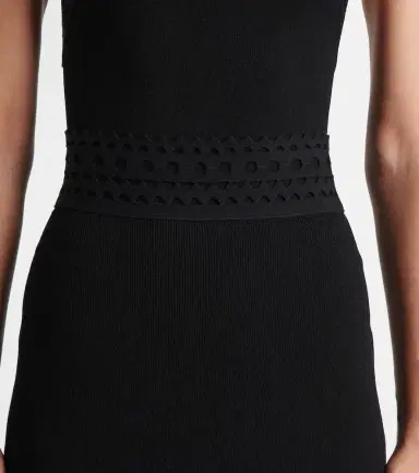 Alaia Alaïa Vienne cutout jersey midi skirt | Thumbnail 5 Alaia Alaïa Vienne cutout jersey midi skirt | Thumbnail 5