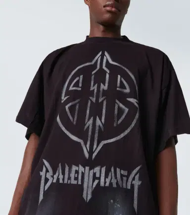 Balenciaga Metal BB cotton jersey T-shirt | Thumbnail 2 Balenciaga Metal BB cotton jersey T-shirt | Thumbnail 2