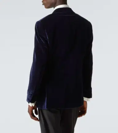 Thom Sweeney Cotton velvet tuxedo jacket | Thumbnail 6 Thom Sweeney Cotton velvet tuxedo jacket | Thumbnail 6