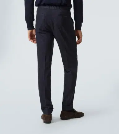 Thom Sweeney Wool straight pants | Thumbnail 5 Thom Sweeney Wool straight pants | Thumbnail 5