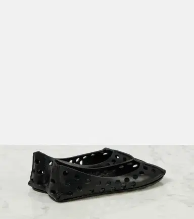 Alaïa Alaïa Perfo leather ballet flats | Thumbnail 2 Alaïa Alaïa Perfo leather ballet flats | Thumbnail 2