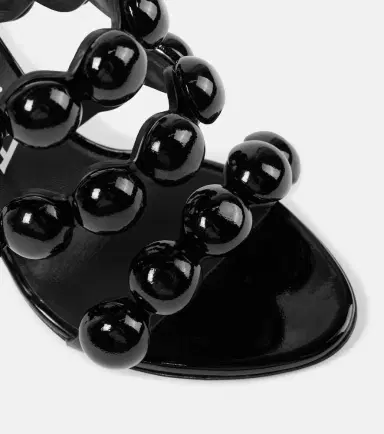 Alaia Alaïa La Bombe 90 patent leather sandals | Thumbnail 2 Alaia Alaïa La Bombe 90 patent leather sandals | Thumbnail 2