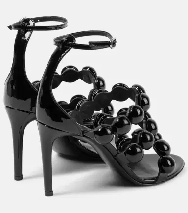 Alaia Alaïa La Bombe 90 patent leather sandals | Thumbnail 4 Alaia Alaïa La Bombe 90 patent leather sandals | Thumbnail 4