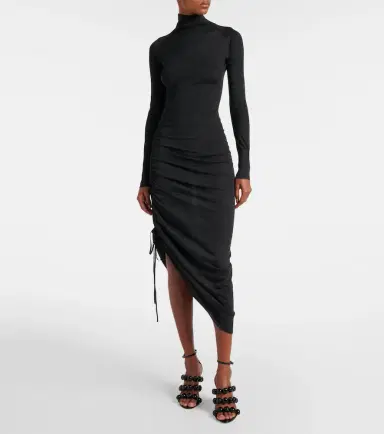 Alaia Alaïa La Bombe 90 patent leather sandals | Thumbnail 5 Alaia Alaïa La Bombe 90 patent leather sandals | Thumbnail 5