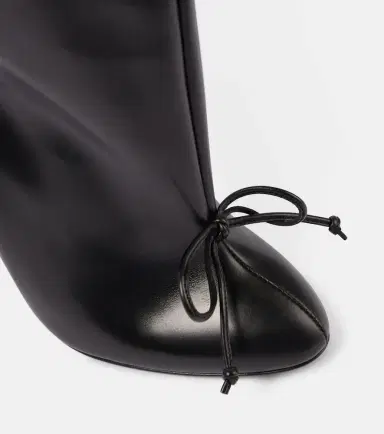 Alaia Alaïa 90 bow-detail leather ankle boots | Thumbnail 4 Alaia Alaïa 90 bow-detail leather ankle boots | Thumbnail 4