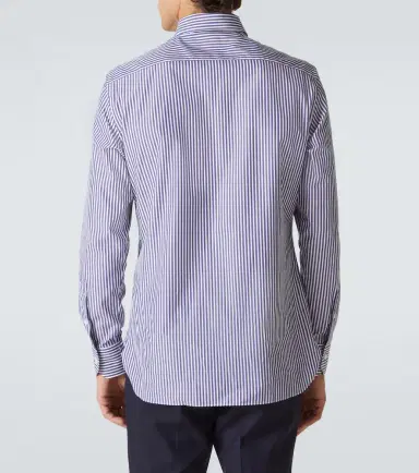 Zegna Striped cotton shirt | Thumbnail 2 Zegna Striped cotton shirt | Thumbnail 2