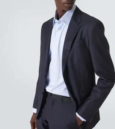 Zegna Trofeo striped cotton shirt | Thumbnail 6 Zegna Trofeo striped cotton shirt | Thumbnail 6