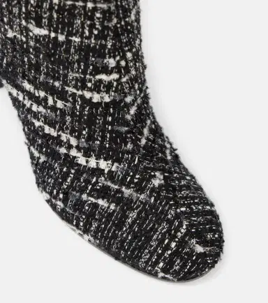Gianvito Rossi Bouclé knee-high boots | Thumbnail 4 Gianvito Rossi Bouclé knee-high boots | Thumbnail 4
