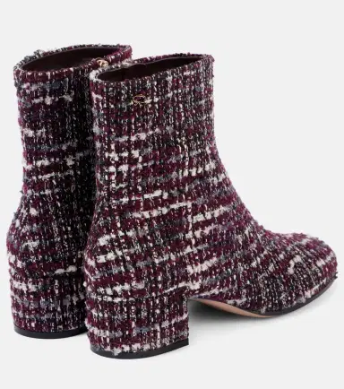 Gianvito Rossi 45 bouclé ankle boots | Thumbnail 3 Gianvito Rossi 45 bouclé ankle boots | Thumbnail 3