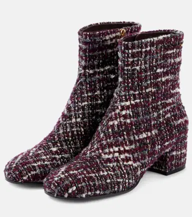 Gianvito Rossi 45 bouclé ankle boots | Thumbnail 5 Gianvito Rossi 45 bouclé ankle boots | Thumbnail 5
