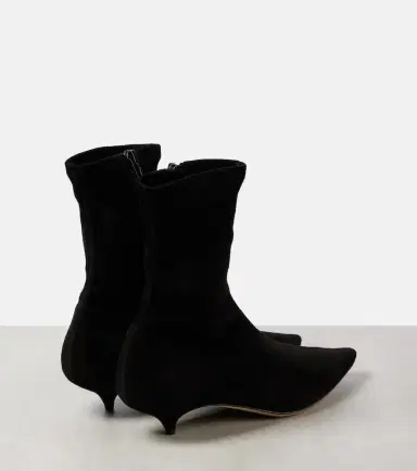 The Row Liisa suede ankle boots | Thumbnail 2 The Row Liisa suede ankle boots | Thumbnail 2