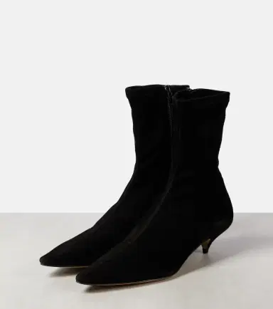 The Row Liisa suede ankle boots | Thumbnail 3 The Row Liisa suede ankle boots | Thumbnail 3