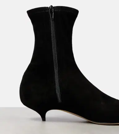 The Row Liisa suede ankle boots | Thumbnail 4 The Row Liisa suede ankle boots | Thumbnail 4