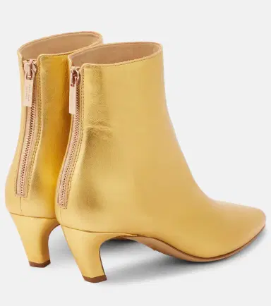 Gabriela Hearst Clayton metallic leather ankle boots | Thumbnail 3 Gabriela Hearst Clayton metallic leather ankle boots | Thumbnail 3