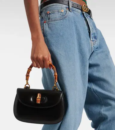 Gucci Bamboo 1947 Small leather top-handle bag | Thumbnail 8 Gucci Bamboo 1947 Small leather top-handle bag | Thumbnail 8